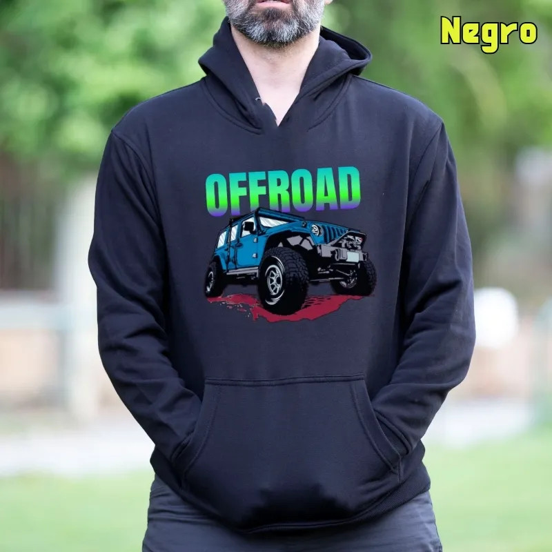 Sudadera Hombre Con Capucha - Offroad II
