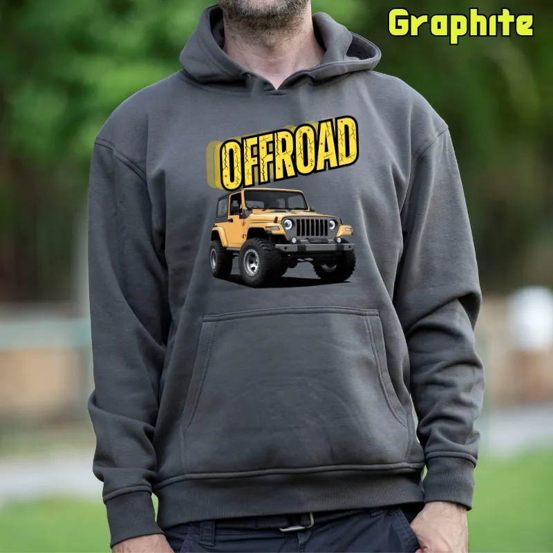Sudadera Hombre Con Capucha - Offroad