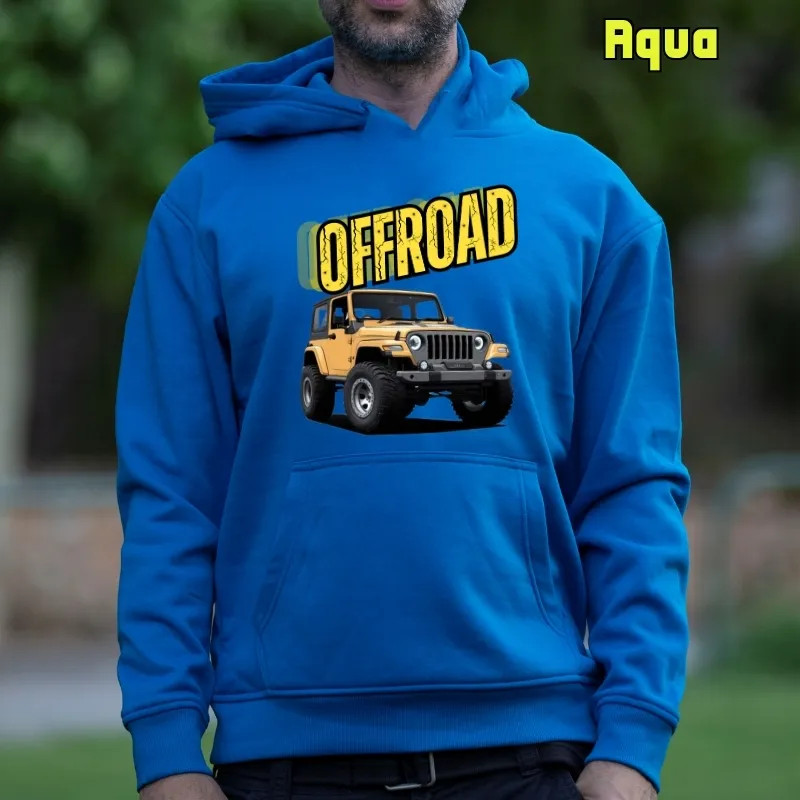 Sudadera Hombre Con Capucha - Offroad