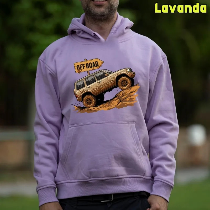Sudadera Hombre Con Capucha - Dirección Offroad -