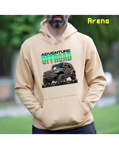 Sudadera Capucha Hombre - AVENTURA OFFROAD