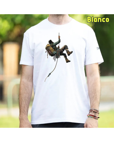 Camiseta Hombre Manga Corta - RAPELANDO