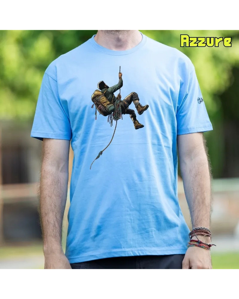 Camiseta Hombre Manga Corta - Rapelando