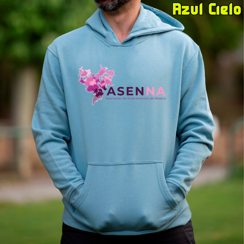 Sudadera Hombre Con Capucha - Asenna Logo -