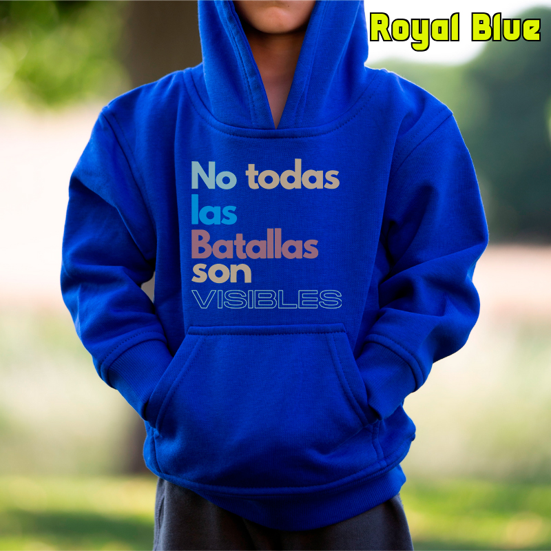 Sudadera Niño Con Capucha -Batalla