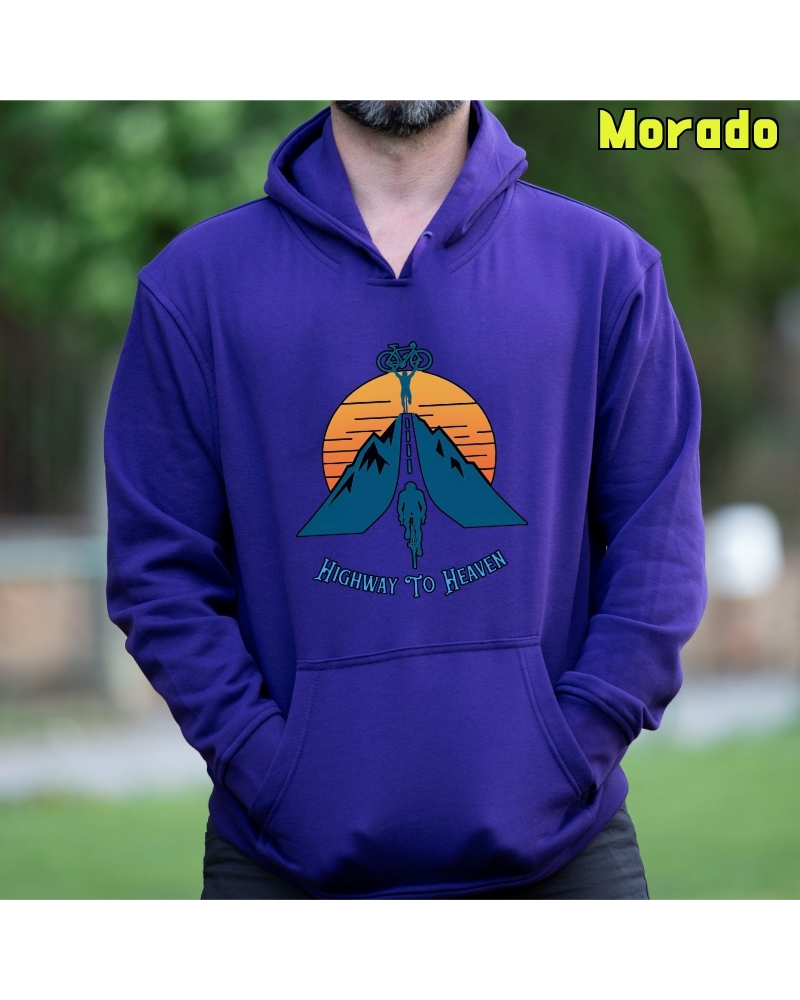 Sudadera Capucha Hombre - HIGWAY TO HEAVEN