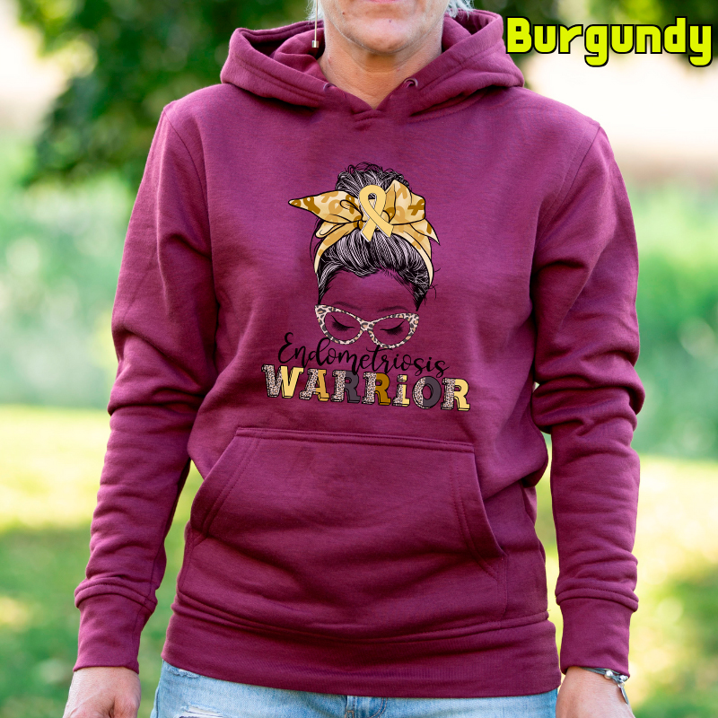 Sudadera Mujer Con Capucha - Endometriosis Warriors