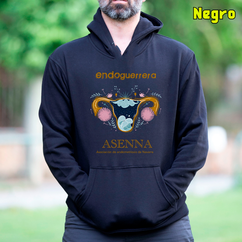 Sudadera Hombre Con Capucha -Útero