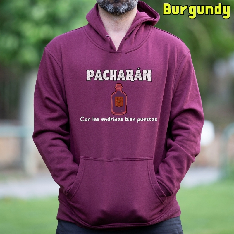 Pacharán - Sudadera Hombre Con Capucha