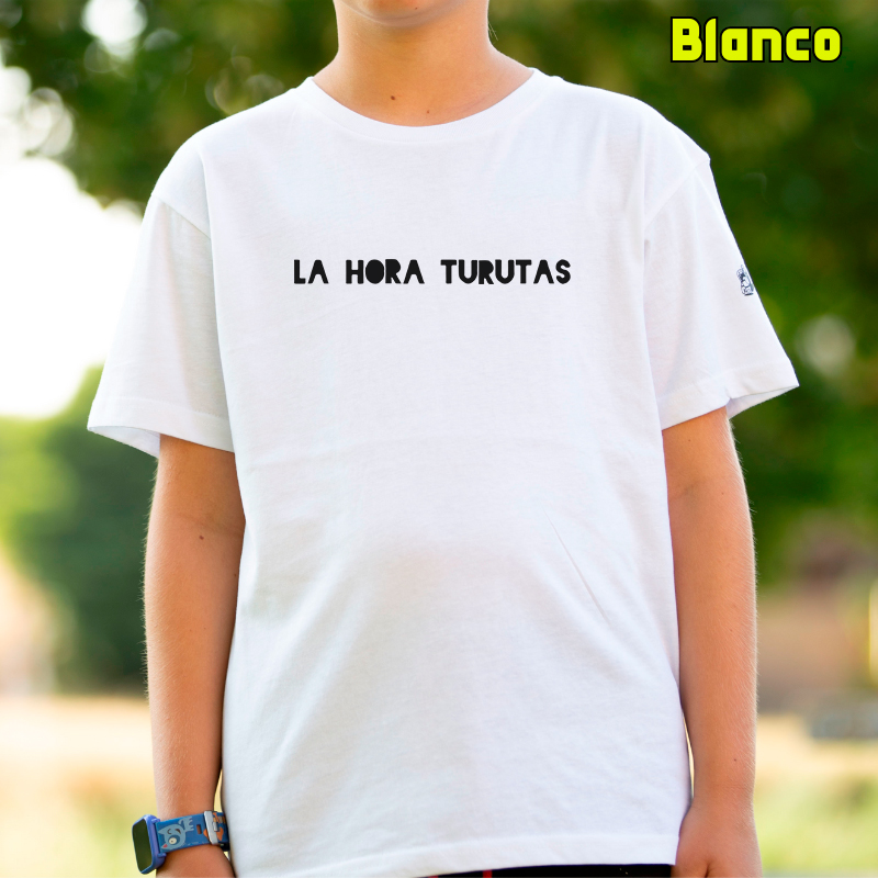 Camiseta Niño Manga Corta - La Hora Turutas