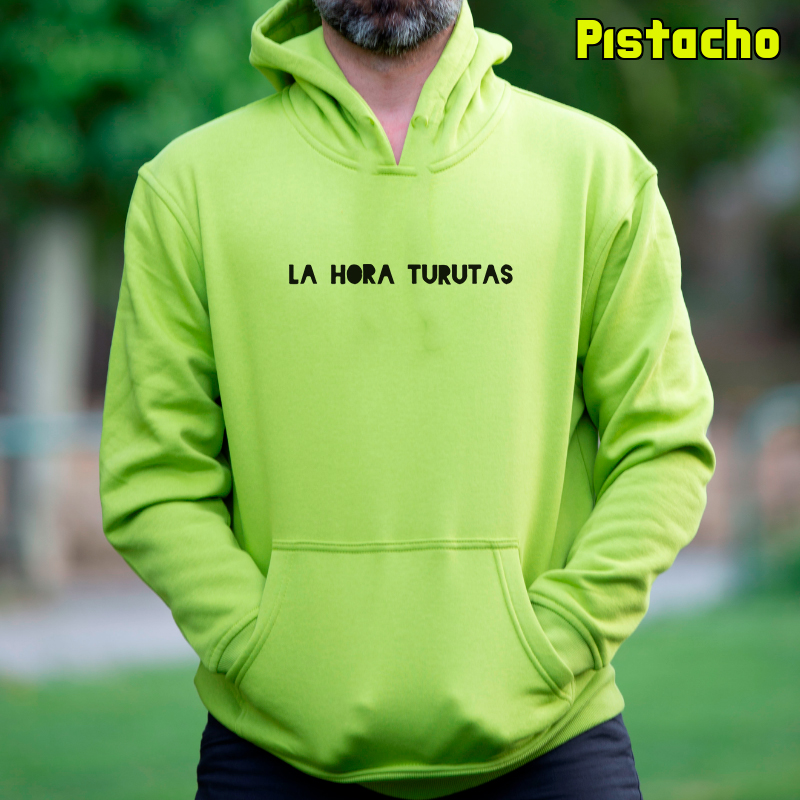 Sudadera Hombre Con Capucha - La Hora Turutas