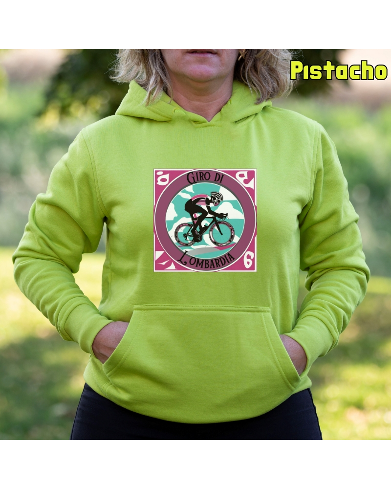 Sudadera mujer con capucha GIRO DI LOMBARDIA  La Kamiseta K Buskas
