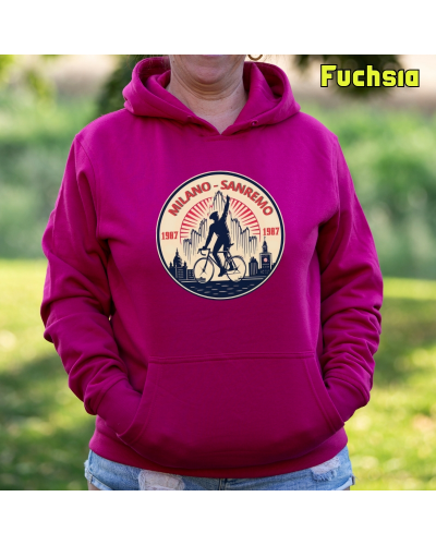 Sudadera mujer con capucha 1908 MILANO SAN REMO  La Kamiseta K Buskas