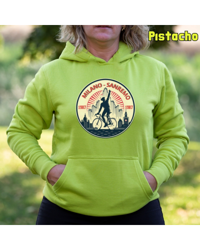 Sudadera mujer con capucha 1908 MILANO SAN REMO  La Kamiseta K Buskas