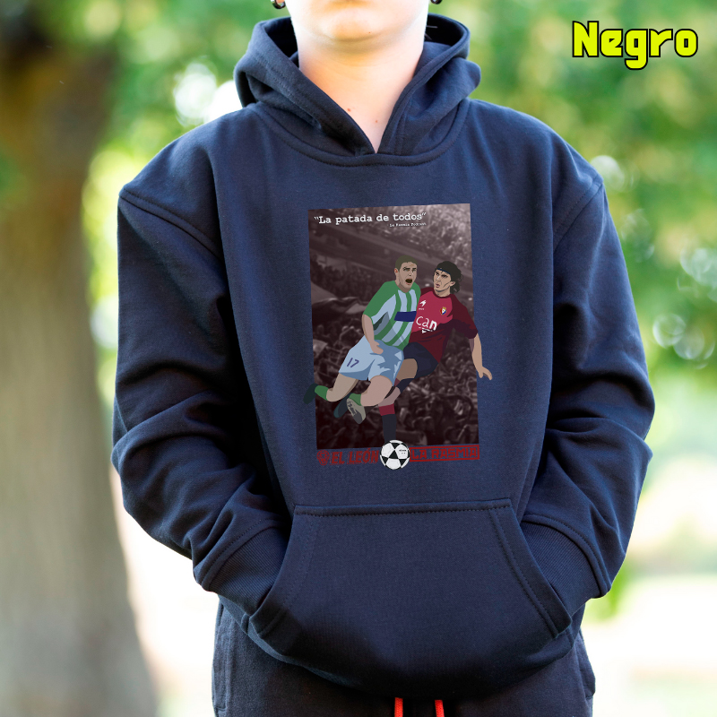 Sudadera Niño Con Capucha - La Patada De Todos