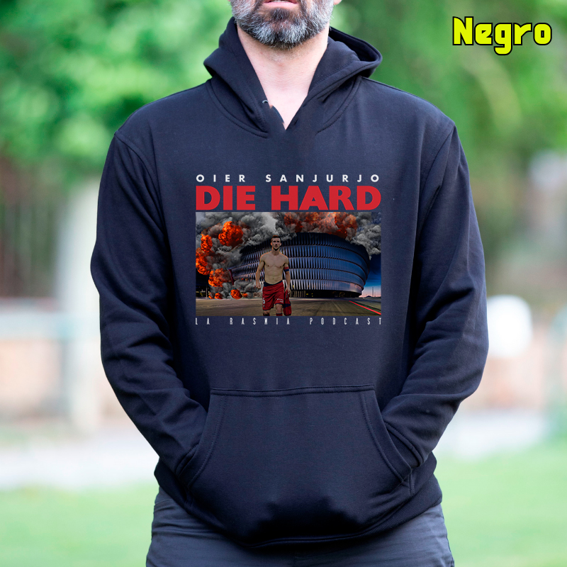 Sudadera Hombre Con Capucha - Duro De Matar
