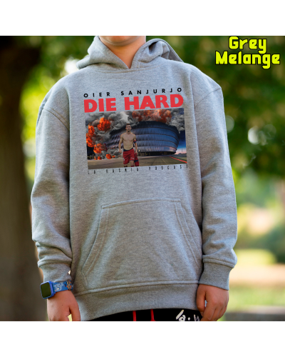 Sudadera niño con capucha DURO DE MATAR  La Kamiseta K Buskas