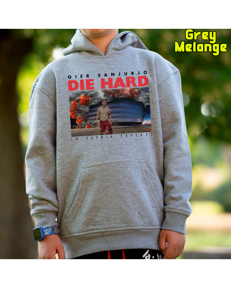 Sudadera niño con capucha DURO DE MATAR  La Kamiseta K Buskas
