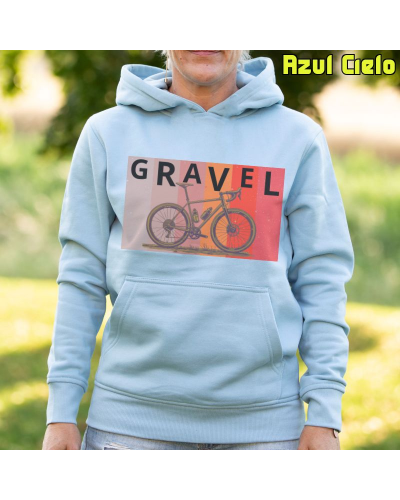 Sudadera mujer con capucha GRAVEL  La Kamiseta K Buskas