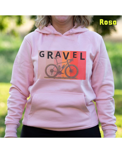 Sudadera mujer con capucha GRAVEL  La Kamiseta K Buskas