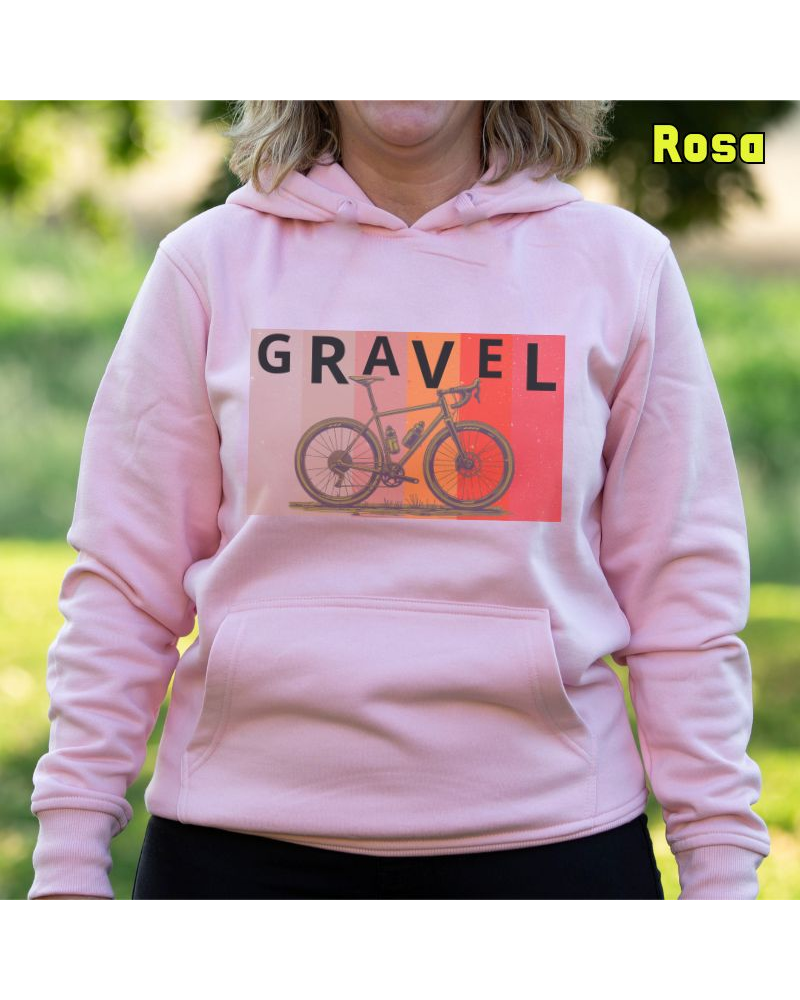 Sudadera mujer con capucha GRAVEL  La Kamiseta K Buskas