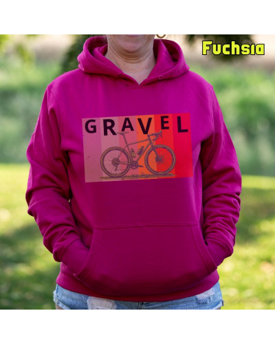 Sudadera mujer con capucha GRAVEL  La Kamiseta K Buskas