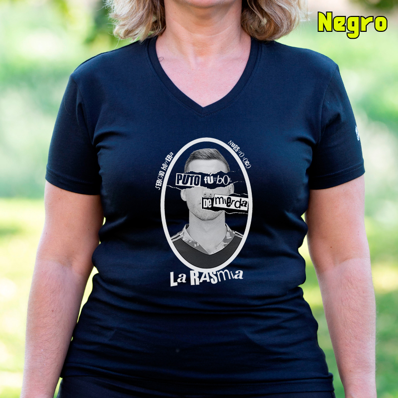 Camiseta Mujer  Manga Corta - Puto Futbol De Mierda