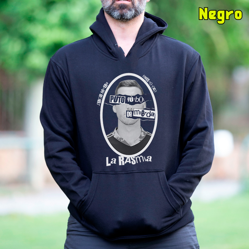 Sudadera Hombre Con Capucha - Puto Futbol De Mierda