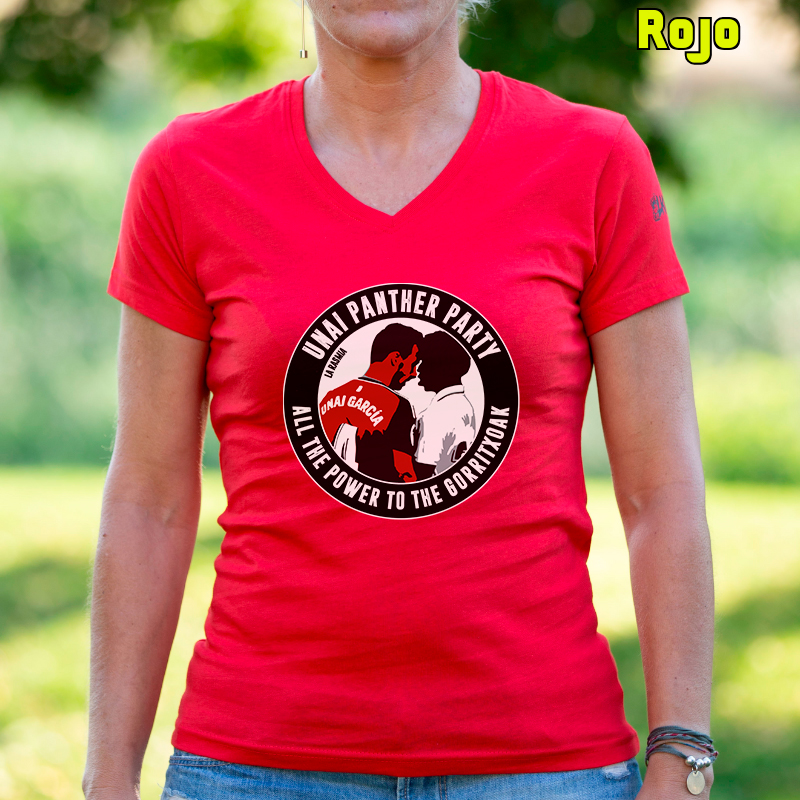Camiseta Mujer  Manga Corta -Unai Panther