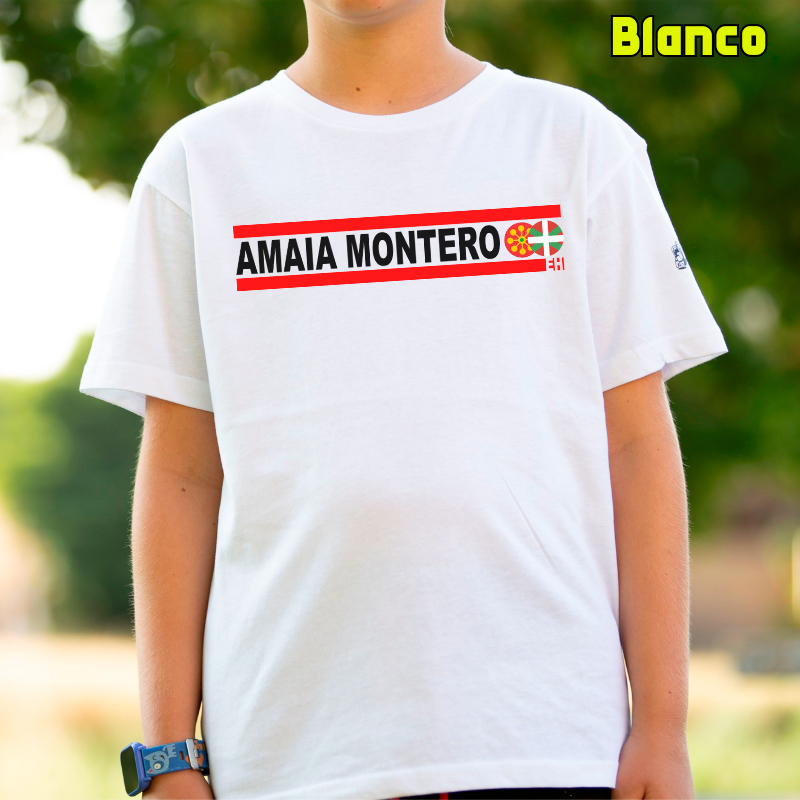 Camiseta Niño Manga Corta - Amaia Askatuta