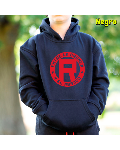 Sudadera niño con capucha PANCETERS II  La Kamiseta K Buskas