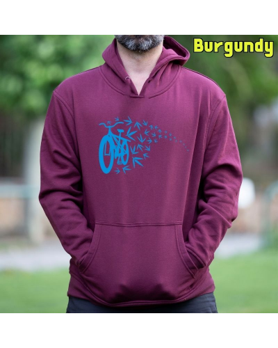Power Bike - Sudadera Hombre Con Capucha