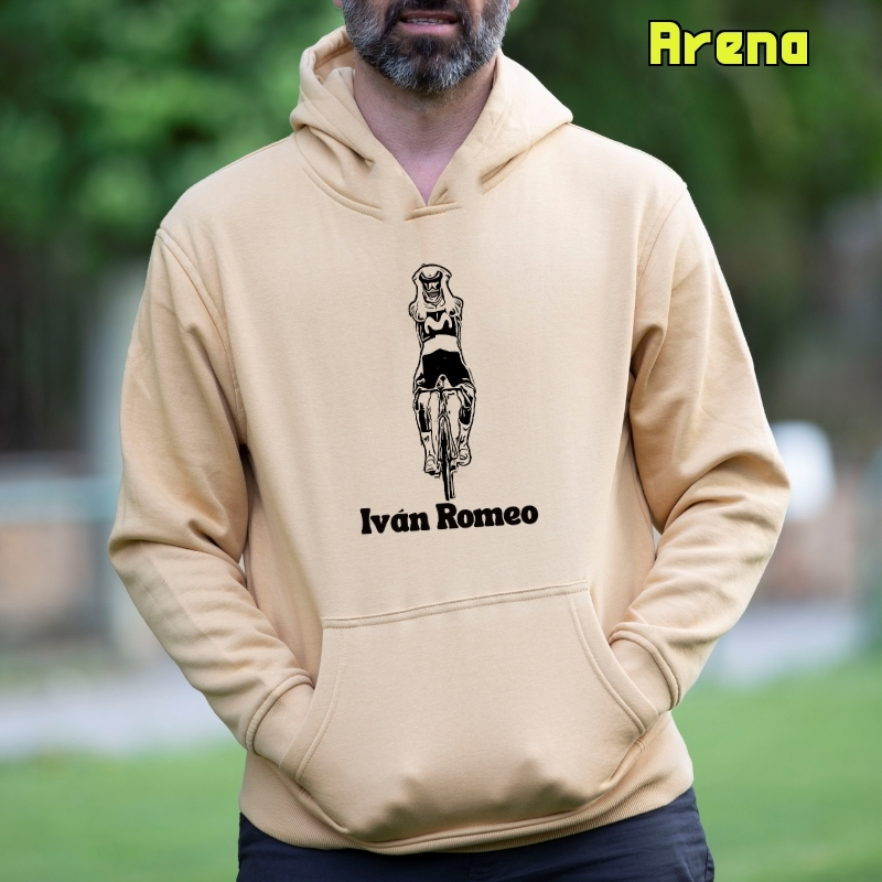 Iván Romeo - Sudadera hombre con capucha