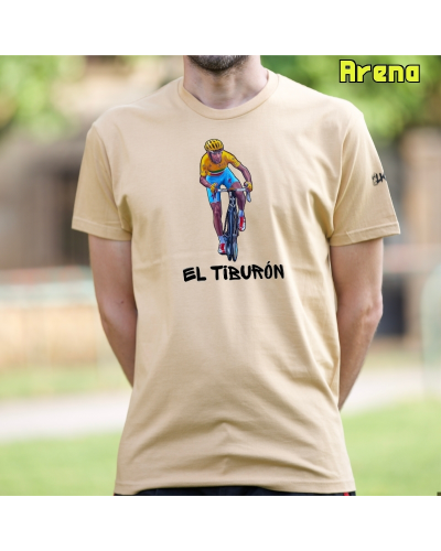 Camiseta Hombre Manga Corta - El Tiburón