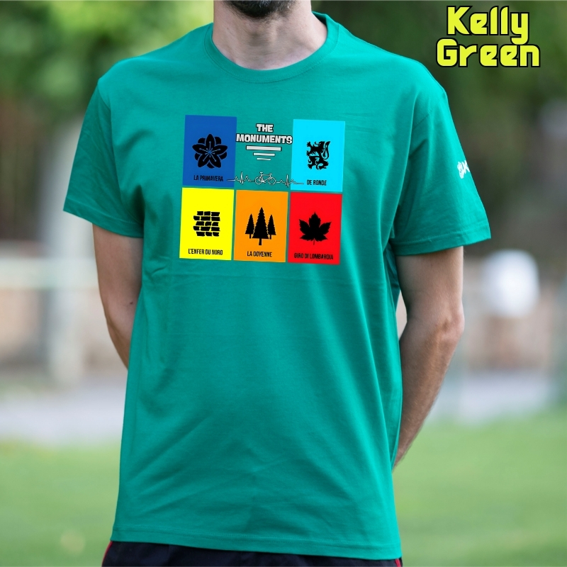 Camiseta Hombre Manga Corta - The monuments