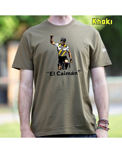 Camiseta Hombre Manga Corta - El caimán