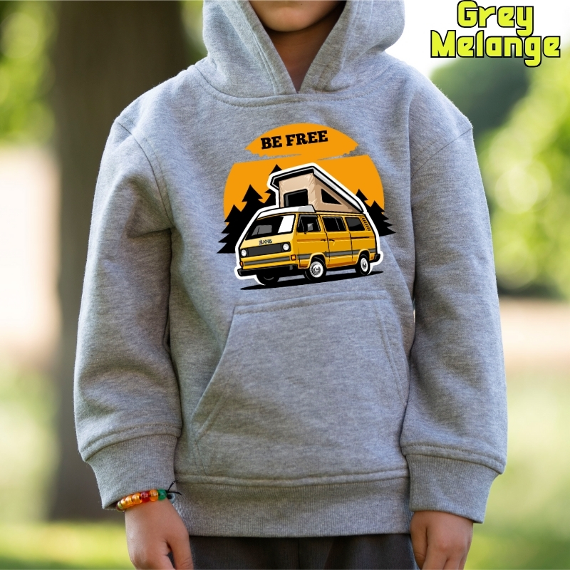 Be Free - Sudadera Niño Con Capucha