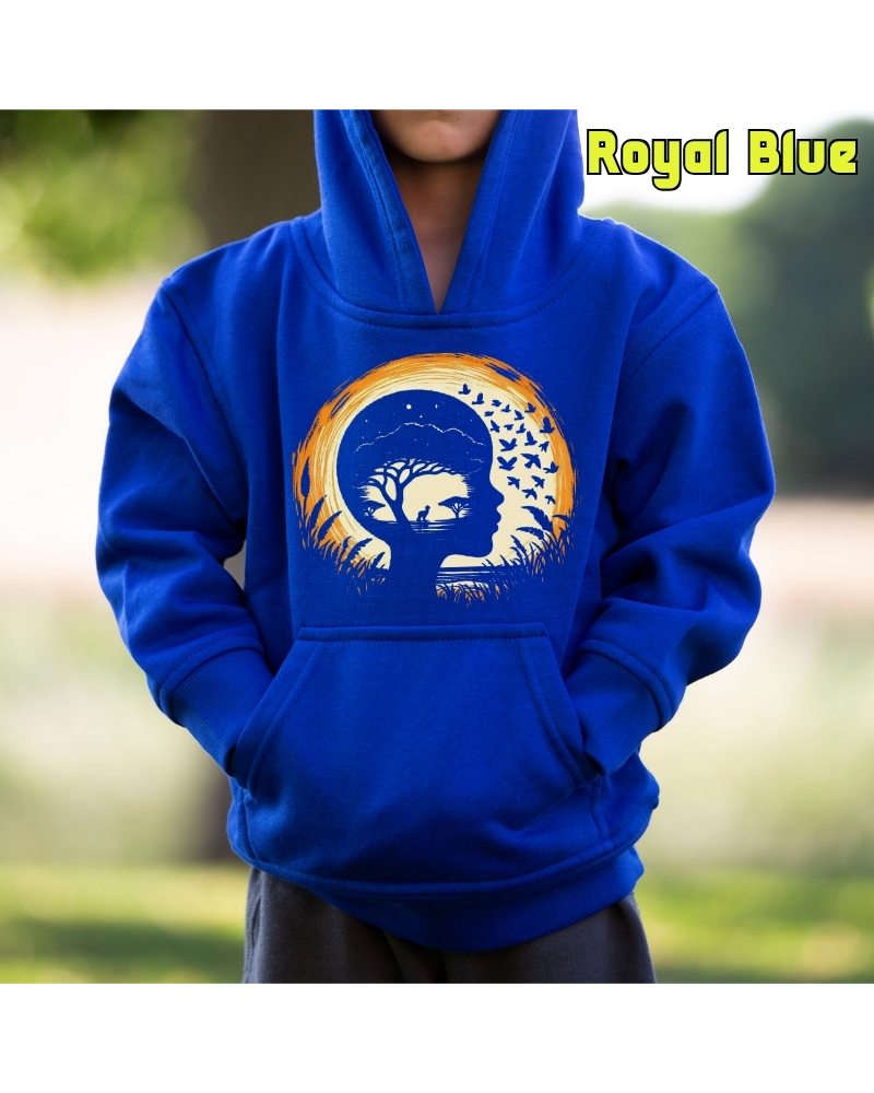 Sudadera niño con capucha-Soñando Sabana