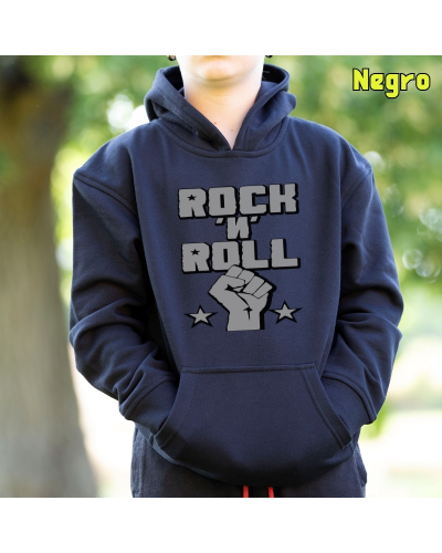 Sudadera niño con capucha RnR  La Kamiseta K Buskas