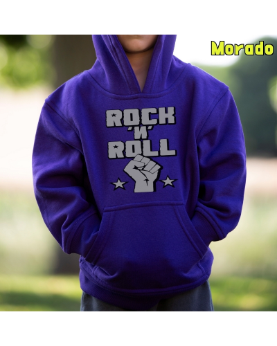 Sudadera niño con capucha RnR  La Kamiseta K Buskas
