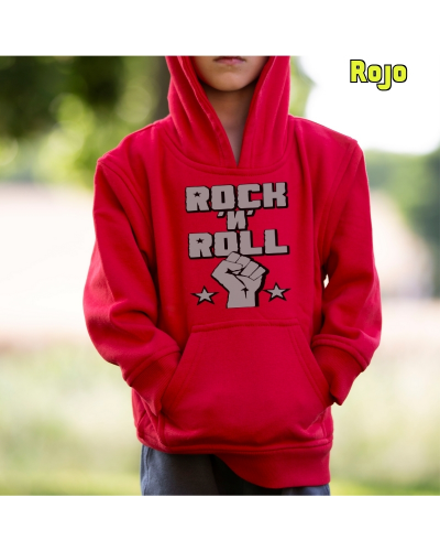 Sudadera niño con capucha RnR  La Kamiseta K Buskas