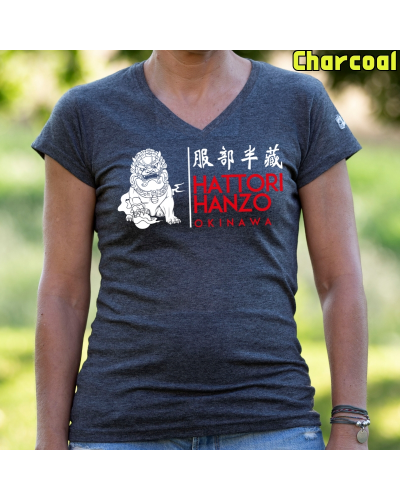 Hattori Hanzo Okinawa - Camiseta Mujer Manga Corta
