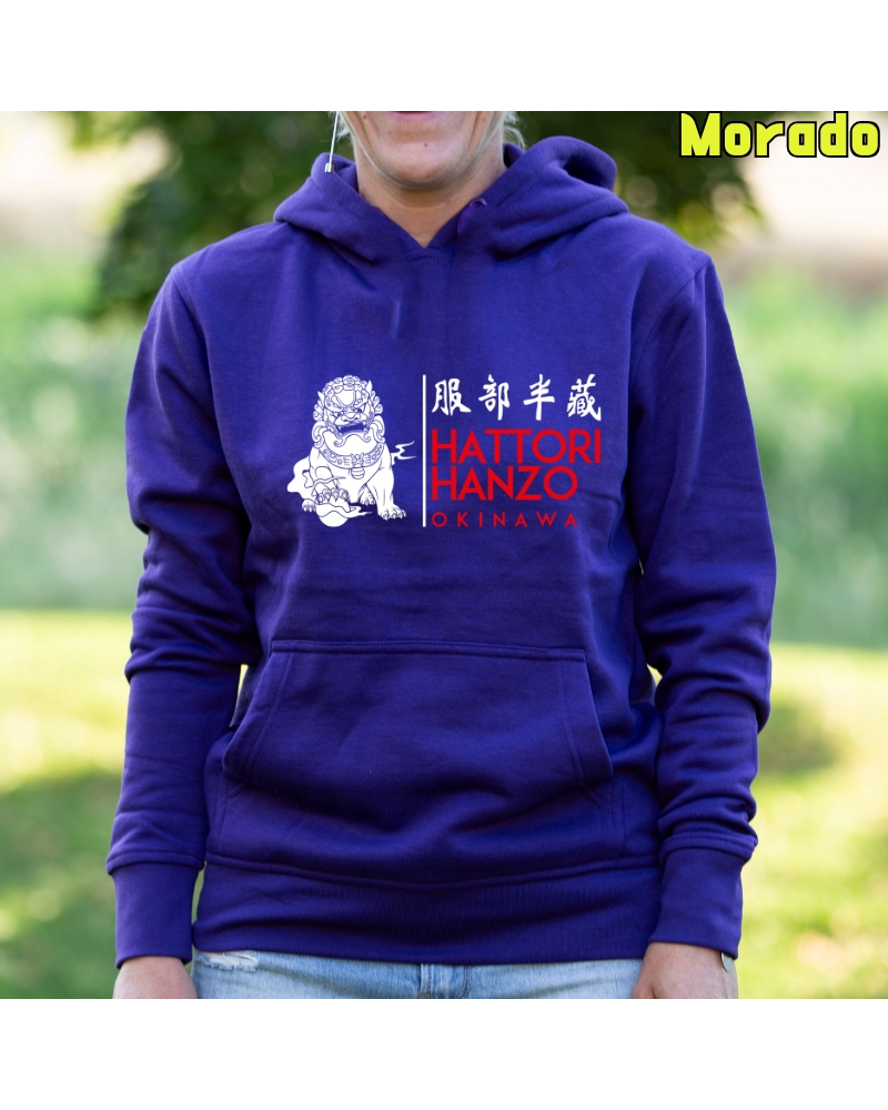 Hattori Hanzo Okinawa - Sudadera Mujer Con Capucha