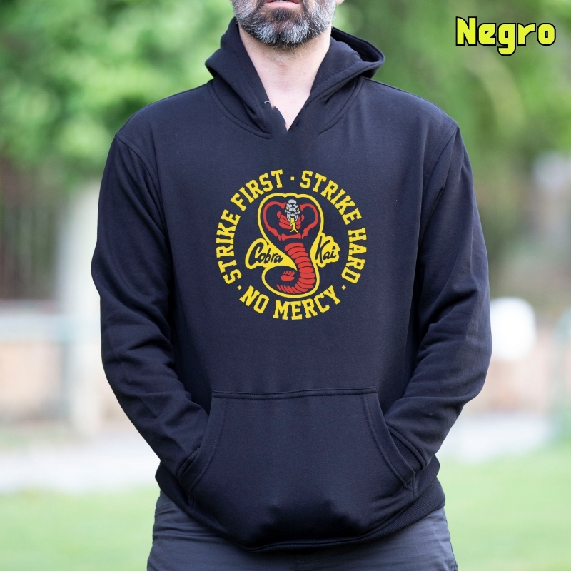 Cobra Kai - Sudadera Hombre Con Capucha
