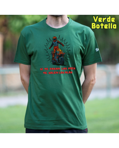Camiseta Hombre Manga Corta - Alas