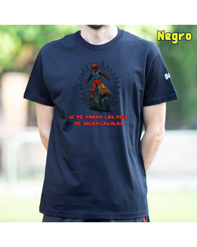 Camiseta Hombre Manga Corta - Alas
