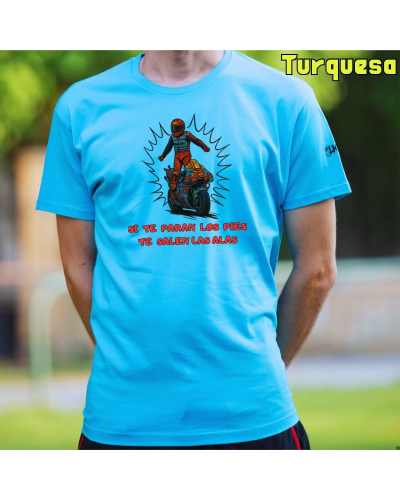 Camiseta Hombre Manga Corta - Alas