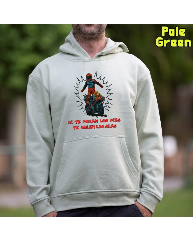 Sudadera hombre con capucha - Alas