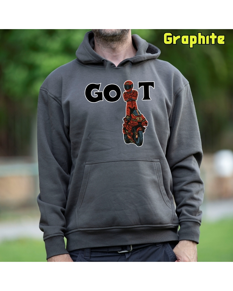 Sudadera hombre con capucha - GOAT
