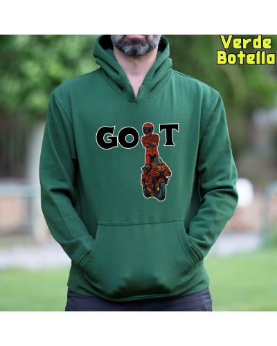 Sudadera hombre con capucha - GOAT
